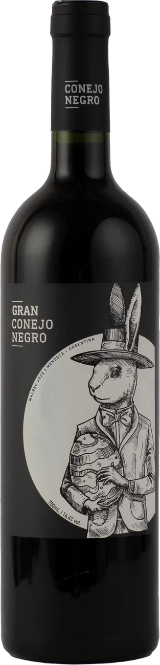 Botella de Gran Conejo Negro